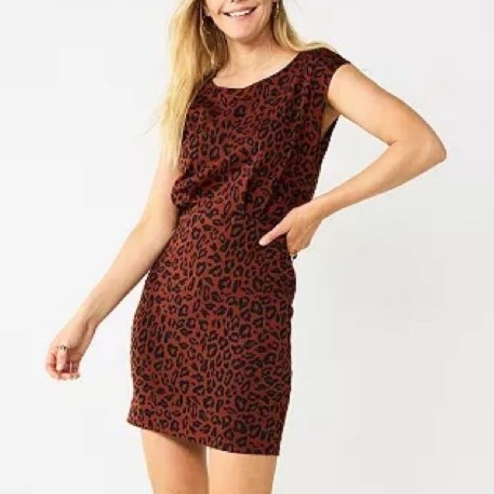 Nine West Cap Sleeve Ponte Sheath Dress Size Small NWT